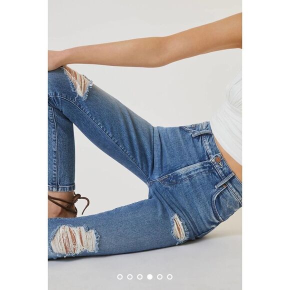 MOTHER The Insider Mid-Rise Ankle Jeans 26” - Picture 2 of 10